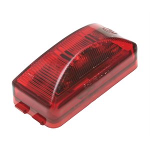  2.5" x 1" MARKER / CLEARANCE LIGHT, 3 LED, RED