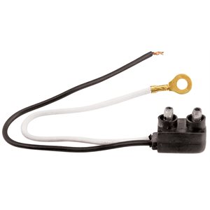 PIGTAIL, SIDE LEADS, 2-WIRE (1 BARE / 1 TERMINAL)