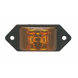 "CHARGER JR." AMBER MARKER / CLEARANCE, 2-LED, 2 WIRES