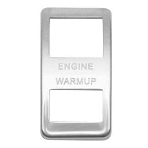 WESTERN STAR SWITCH COVER, ENGINE WARM UP