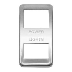WESTERN STAR SWITCH COVER, POWER LIGHTS